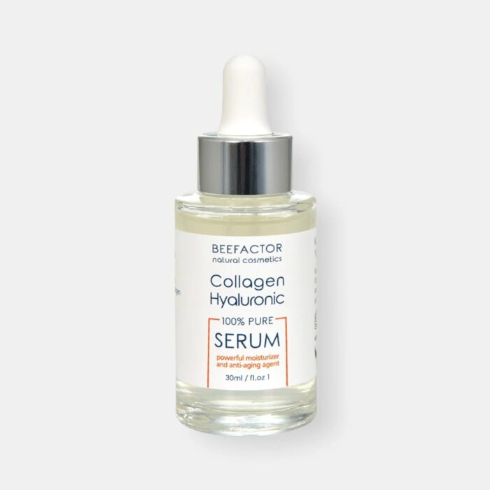 BEE FACTOR | Serum Κολλαγόνο & Υαλουρονικό Οξύ 100% PURE | 30ml - Image 1