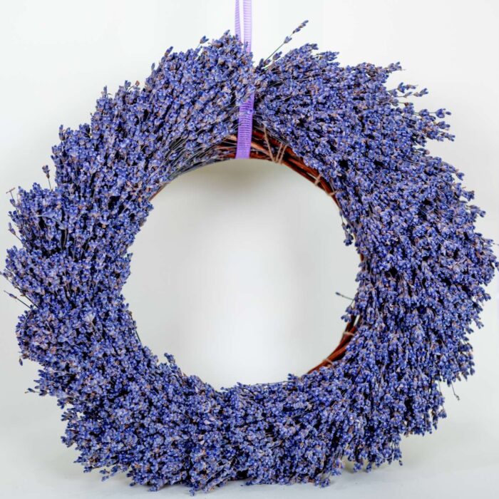 Lavandula | Διακοσμητικό Στεφάνι Λεβάντας - Image 1